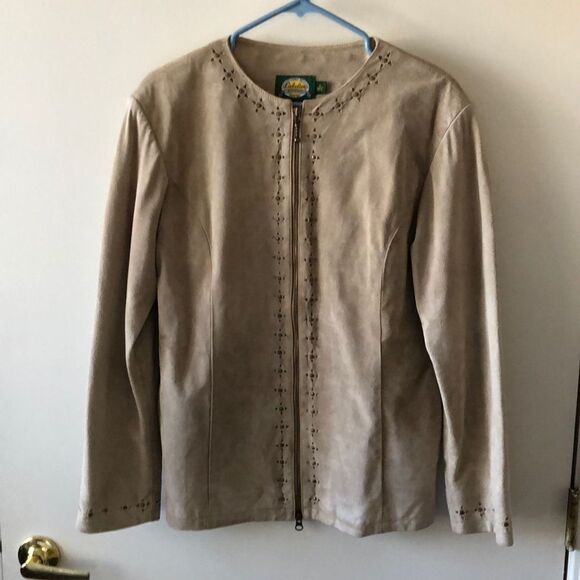 Cabela’s Suede Jacket Size S Gently Used - Picture 1 of 5
